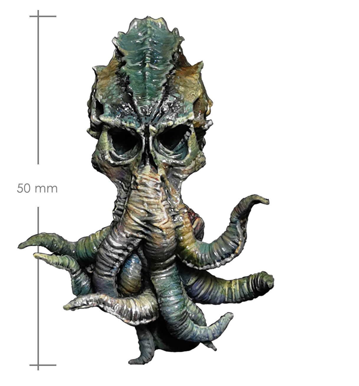 Mini Cthulhu Bust _ Michael Kontraros Collectibles