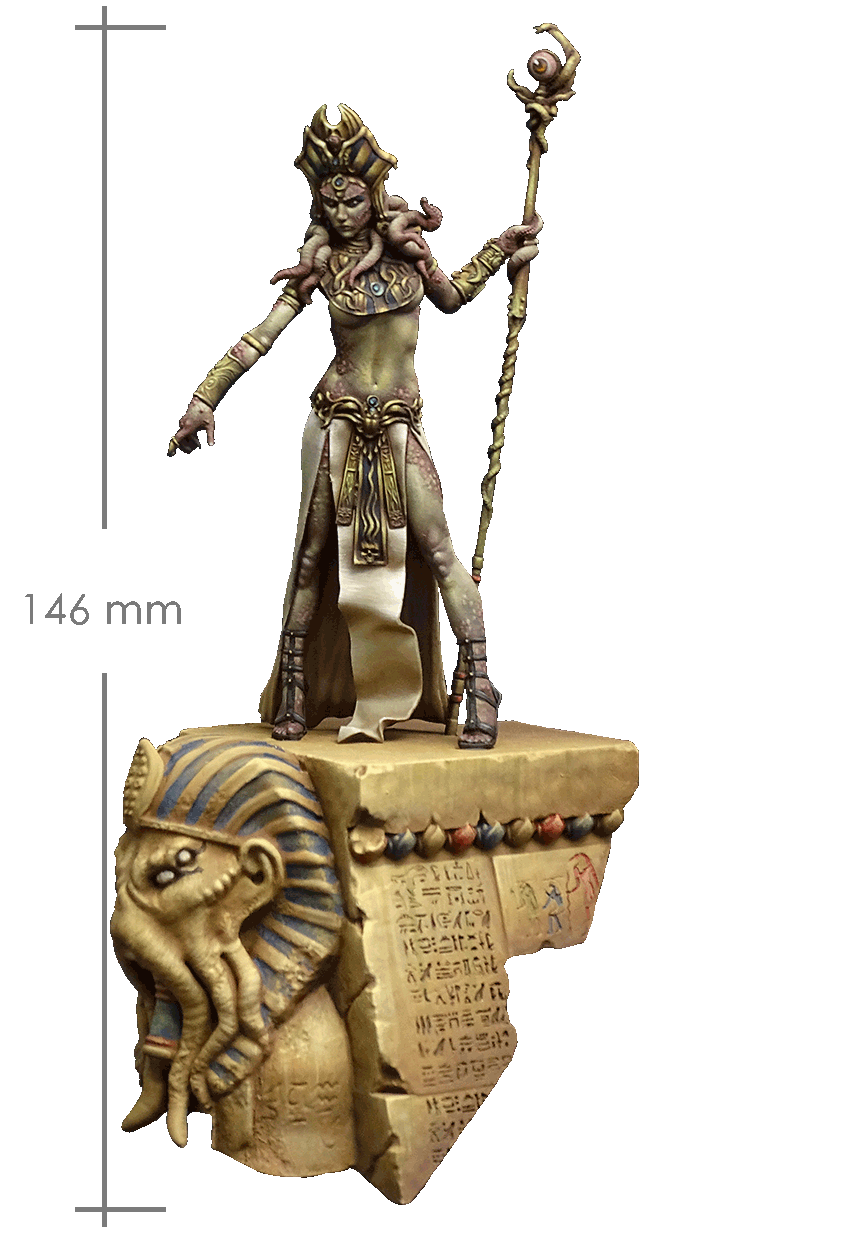 Egyptian Priestess 75 _ Michael Kontraros Collectibles