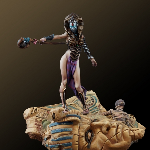 Mummy Queen_ Michael Kontraros Collectibles