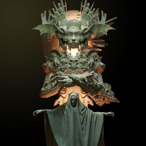 Divinity  of Damnation_ Michael Kontraros Collectibles