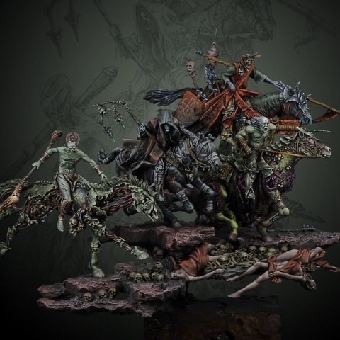 Michael Kontraros – ATONEMENT – Figurine Limited Edition 75mm, Résine, Neuve
