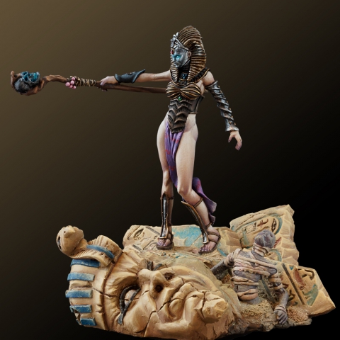 Mummy Queen_ Michael Kontraros Collectibles