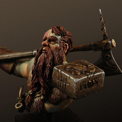 Dwarf Dragon Slayer_ Michael Kontraros Collectibles