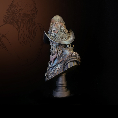 Conquistador Bust _ Michael Kontraros Collectibles