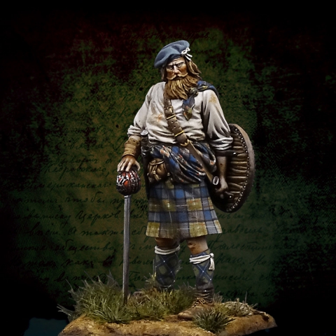 Scottish Clansman / Culloden_ Michael Kontraros Collectibles