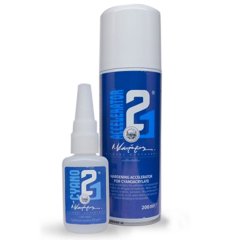 Colle21 -Michael Kontraros Super Glue Classic + Accelerator Kit 