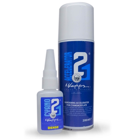 Colle21 -Michael Kontraros Super Glue Dense + Accelerator Kit 